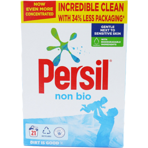 Persil Non-Bio Washing Powder 21 washes - 1 05 kg