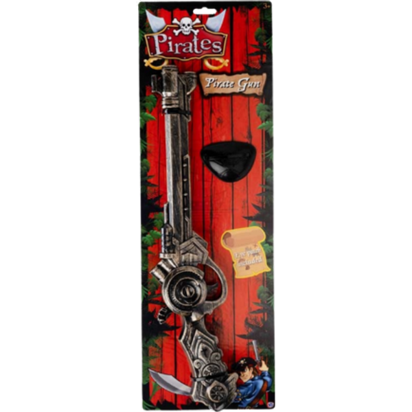 Pirate Gun and Eye Patch Set