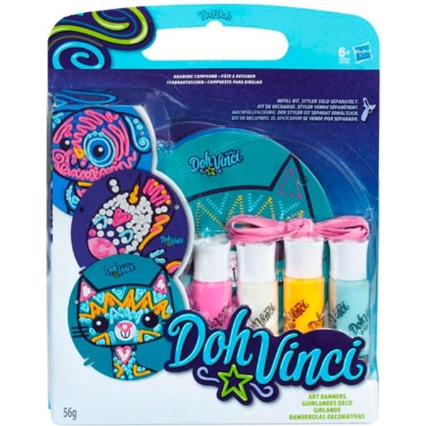 Play-Doh Doh Vinci Art Banner Refill Kit