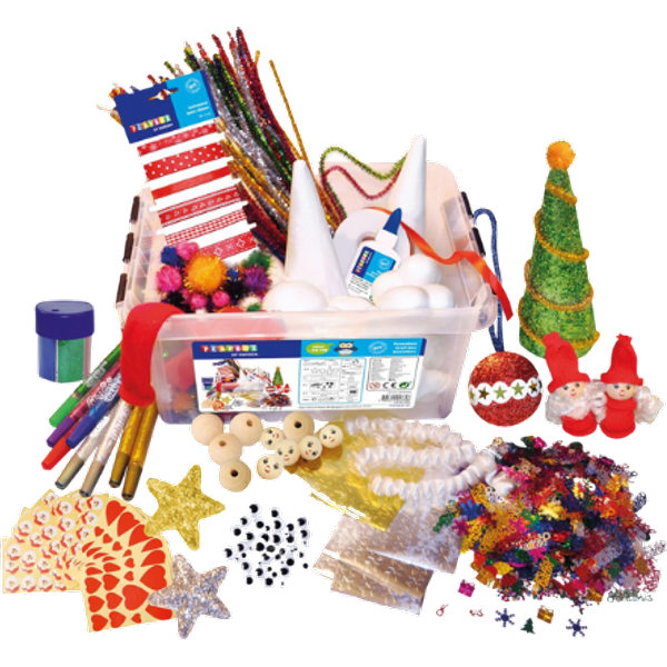 Speeldoos Creabox Kerstmis Thema - 970 stuks