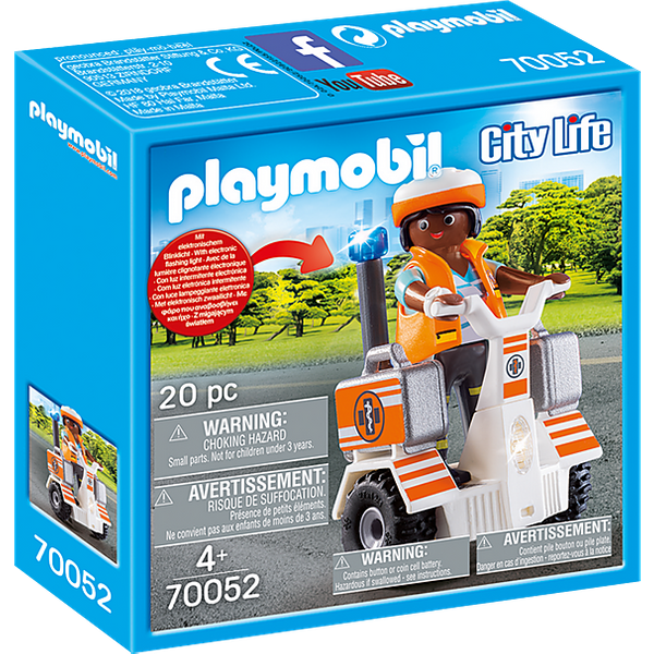 Playmobil City Life Rescue Segway - 70052
