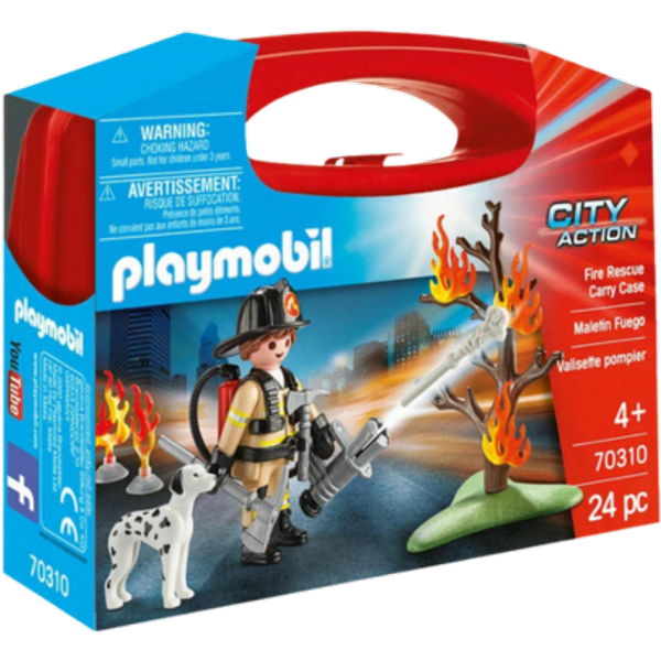 Playmobil City Action Fire Rescue Small Carry Case – 70310