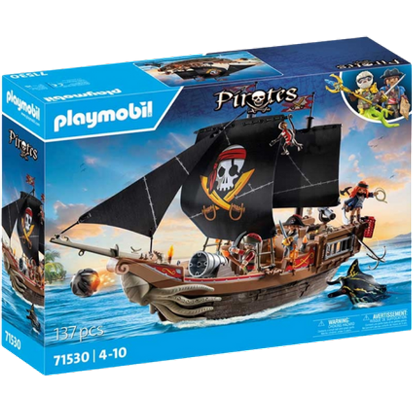 Playmobil Groot Piratenschip met Bemanning Speelset