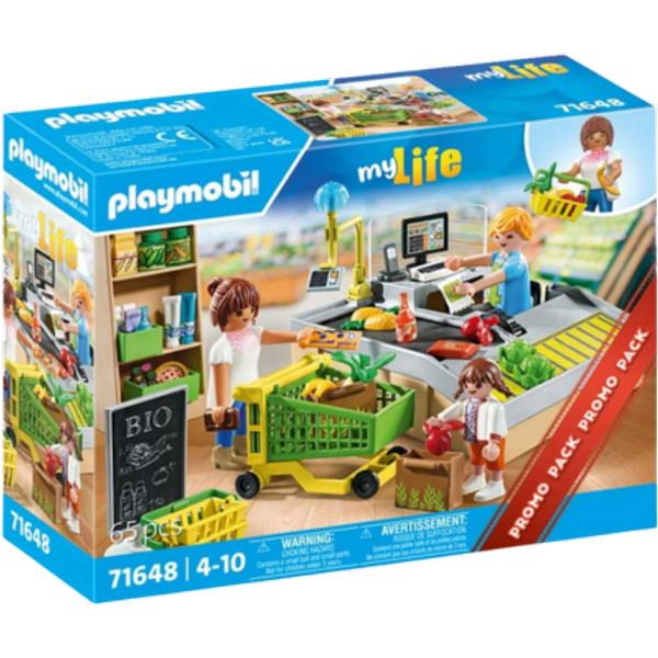 Playmobil My Life Ekologisk Stormarknad Lekset