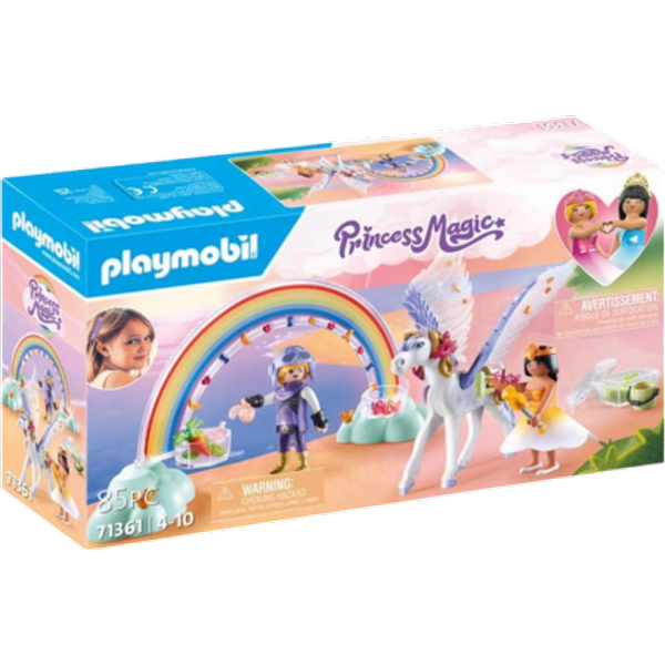 Playmobil Regnbågspegasus med Regnbåge i Molnen Lekset