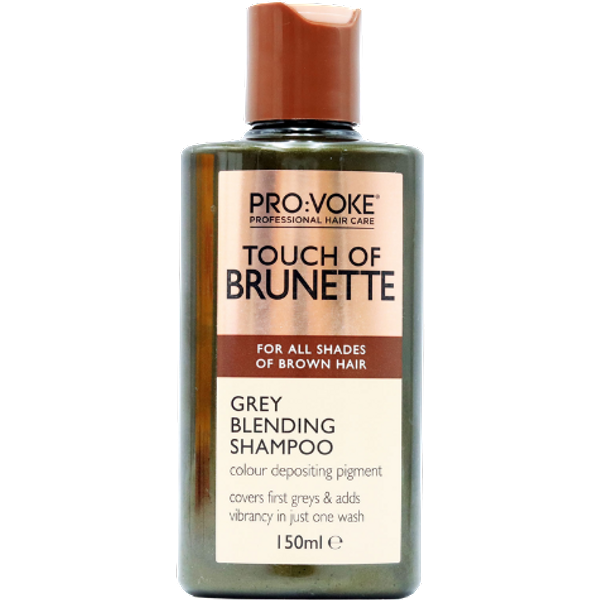 Provoke Touch Of Brunette Grey Blending Shampoo for Brown Hair - 150 ml