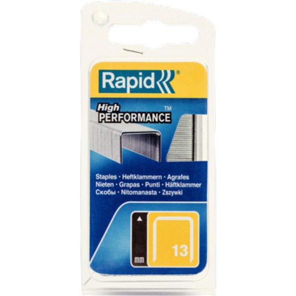 Graffette Rapid 13/8 mm - 1600 pezzi
