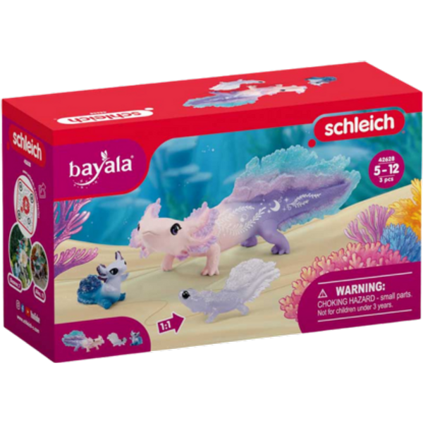 Schleich Bayala Axolotl Discovery Figure Set