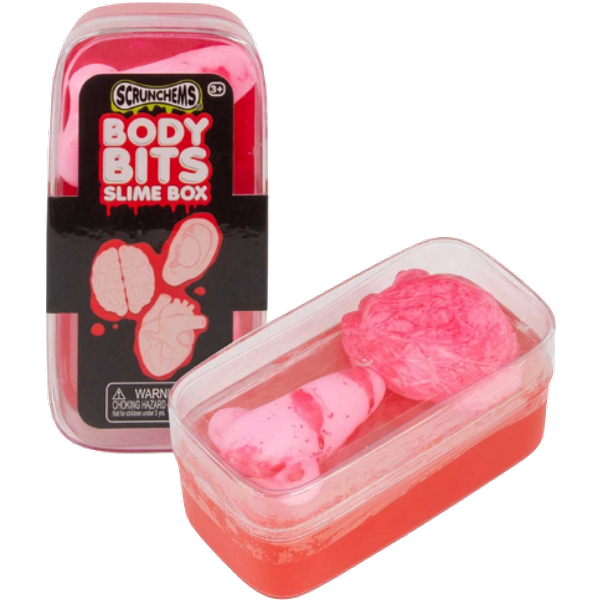 Scrunchems Body Bits Slime i Burk - 190 g