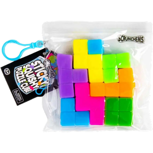 Scrunchems Sticky Squishy Puslespilsterning Fidget Legetøj