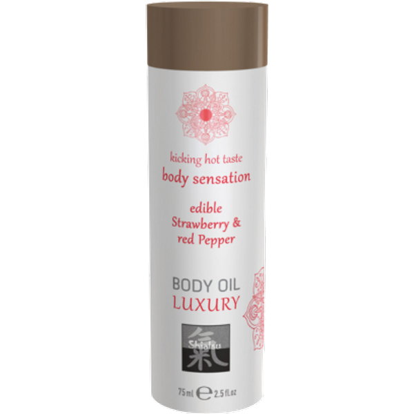Shiatsu HOT Body Oil Edible - 75ml