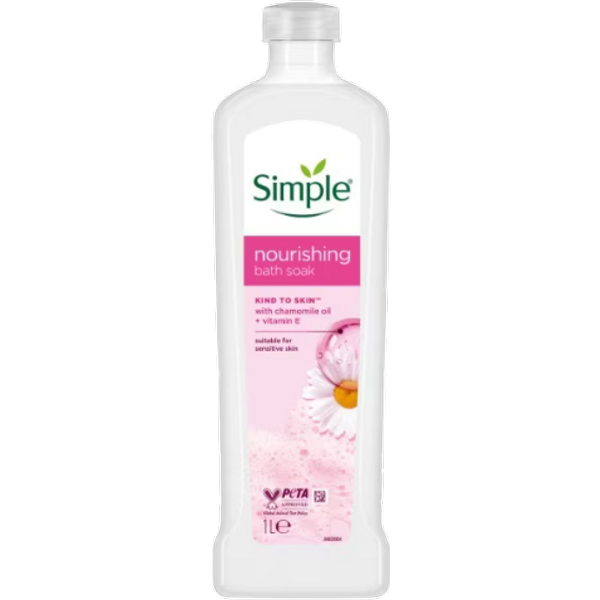 Simple Kind to Skin Nourishing Bath Soak - 1000 ml