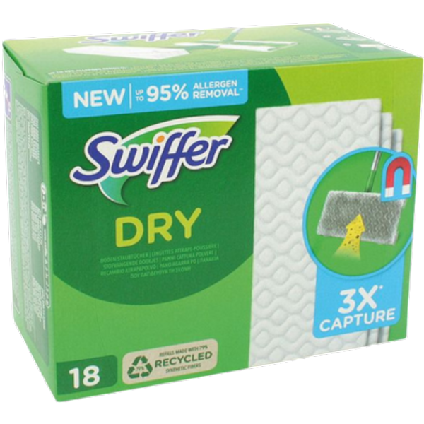 Swiffer Dry Floor Cleaning Cloths – 18 st