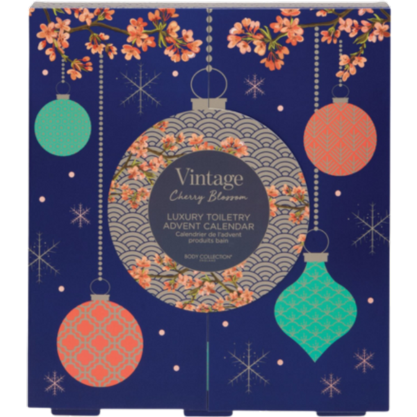 Technic Vintage Cherry Blossom Luxury Toiletry Adventskalendar