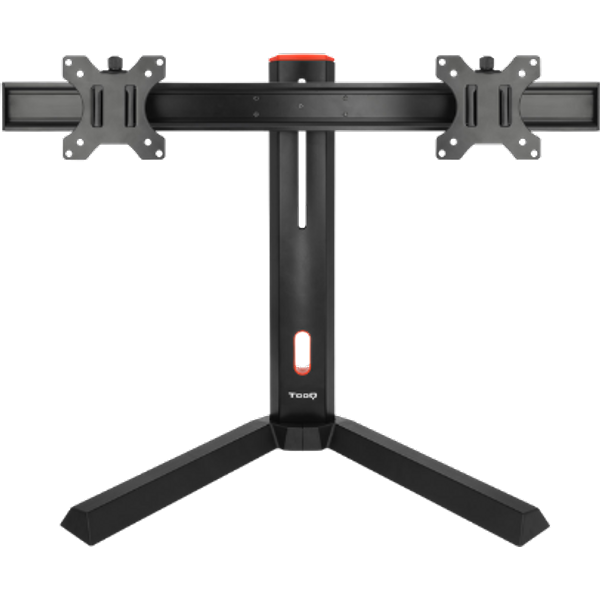 TooQ dubbele monitorhouder - 17"-27"