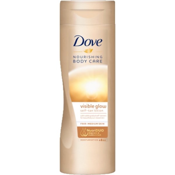Dove Visible Glow Lotion Fair/Medium - 250 ml