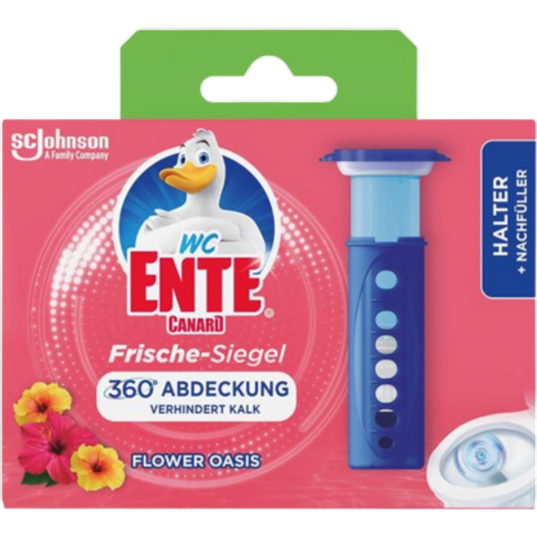WC-Ente Frische-Siegel Flower Oasis Refill – 2 stk.