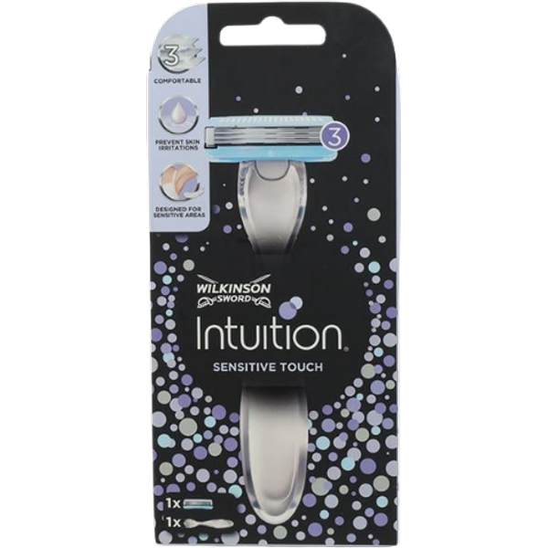 Wilkinson Sword Intuition Sensitive Touch 3-Blade Women's Razor