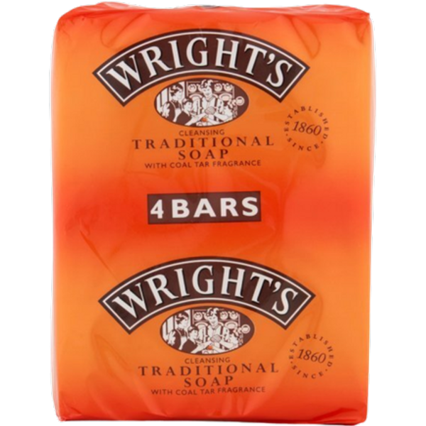 Wright's Traditional Sæbebarer – 4 stk (4 x 100 g)