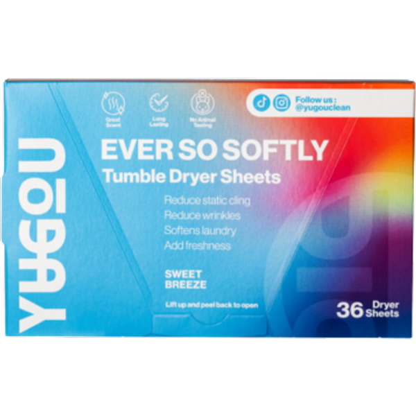 YUGOU Ever So Softly Tumble Dryer Sheets - Sweet Breeze