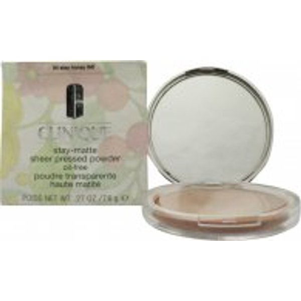 Clinique Stay-Matte Sheer Pressed Powder Oil-Free 7.6g - Honey