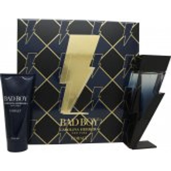 Carolina Herrera Bad Boy Cobalt Gift Set 100ml EDP + 100ml Shower Gel