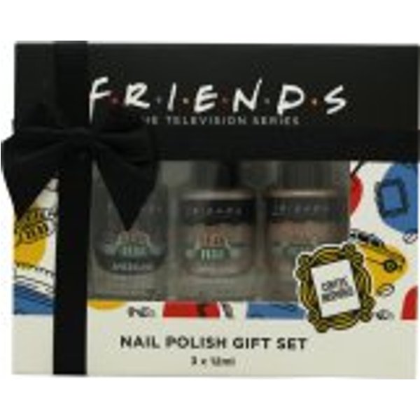 Warner Bros. Friends Nail Polish Trio 3 x 12ml