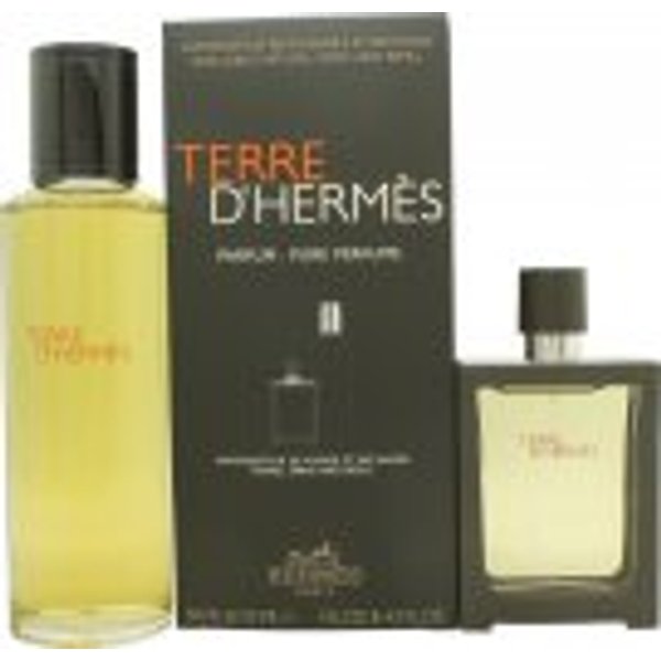 Hermes Terre D'Hermes Set: Pure Parfum Spray 30Ml + Refill 125Ml