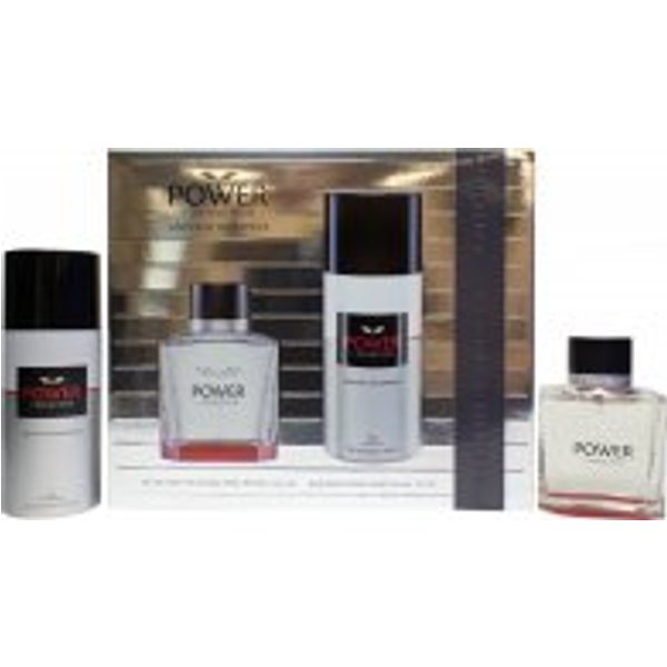 Antonio Banderas Power of Seduction Gift Set 100ml EDT + 150ml Deodorant Spray