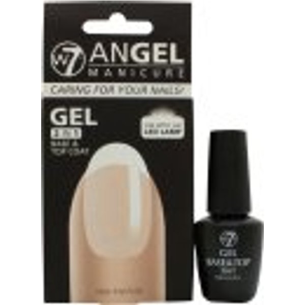 W7 Angel Manicure Gel 2 in 1 Base & Top Coat 15ml