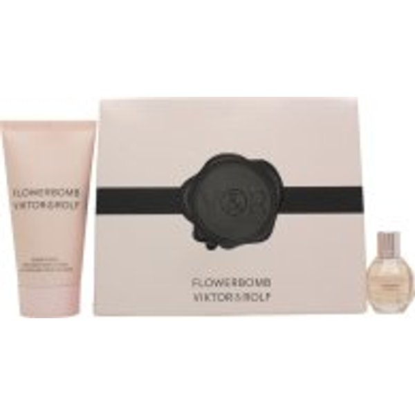 Viktor & Rolf Flowerbomb Gift Set 7ml EDP + 50ml Body Lotion