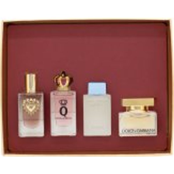 Dolce & Gabbana Miniature Gift Set 5ml Devotion EDP + 5ml Q EDP + 4.5ml Light Blue EDP + 5ml The One EDP