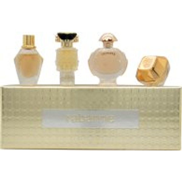 Paco Rabanne Miniature Gift Set 5ml Million Gold EDP + 4ml Fame EDP + 6ml Olympea EDP + 5ml Lady Million EDP