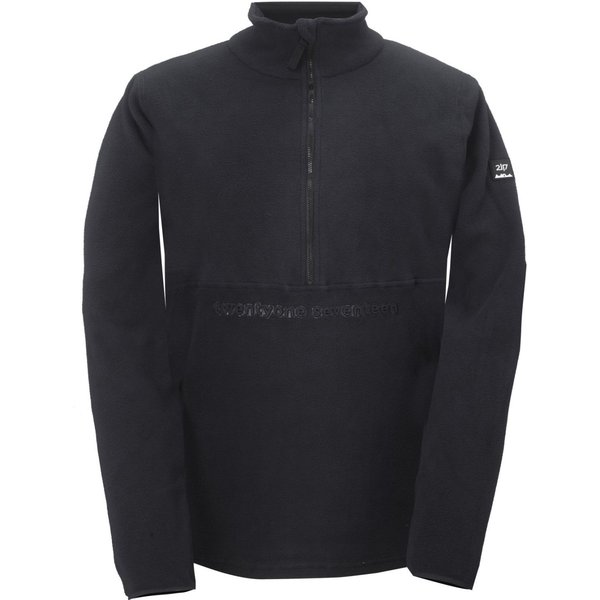 2117 of Sweden Trollebo, Fleecepullover, Herren, schwarz