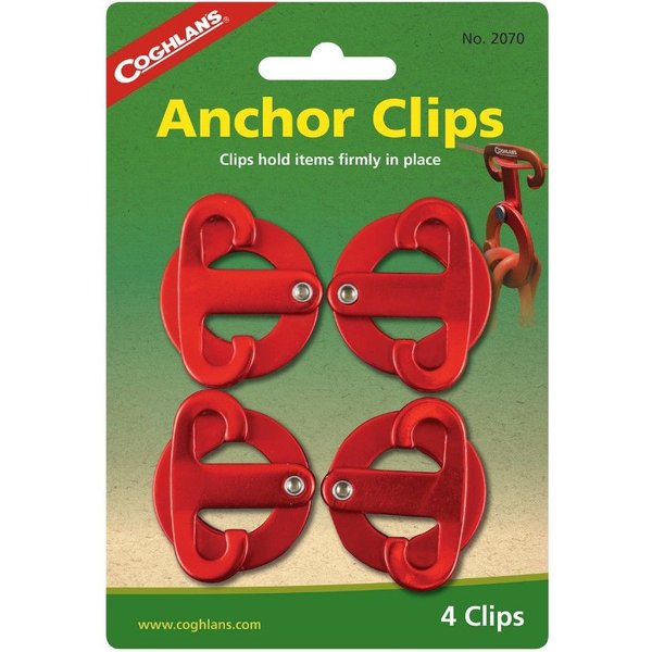 Coghlans Ankerclips, 4er-Pack