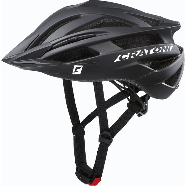 Cratoni Agravic, Fahrradhelm, schwarz