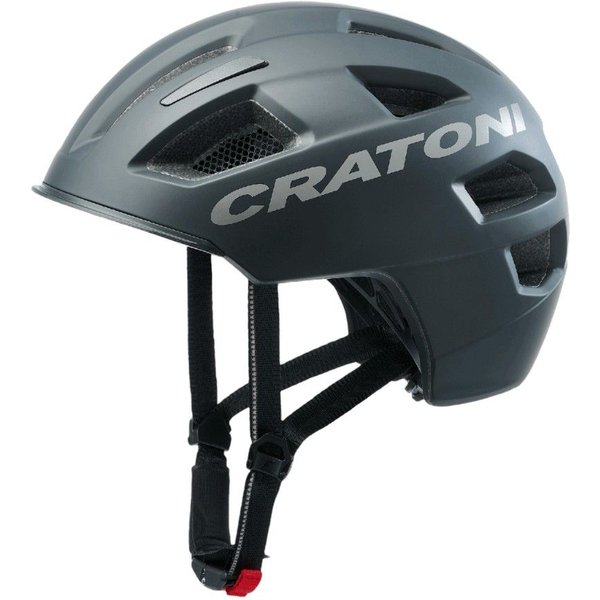 Cratoni C-Pure, Fahrradhelm, matt schwarz