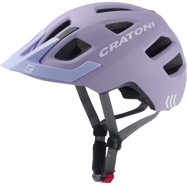 Cratoni Maxster Pro, Fahrradhelm, matt lila