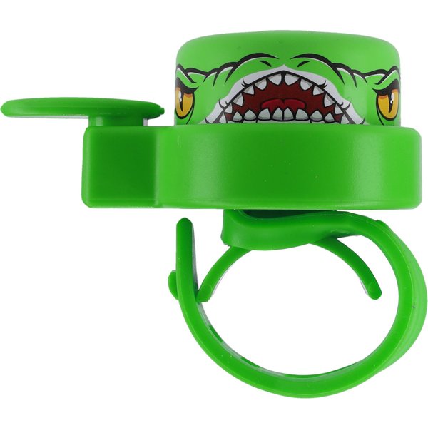 Crazy Safety Crocodile, Klingel, grün