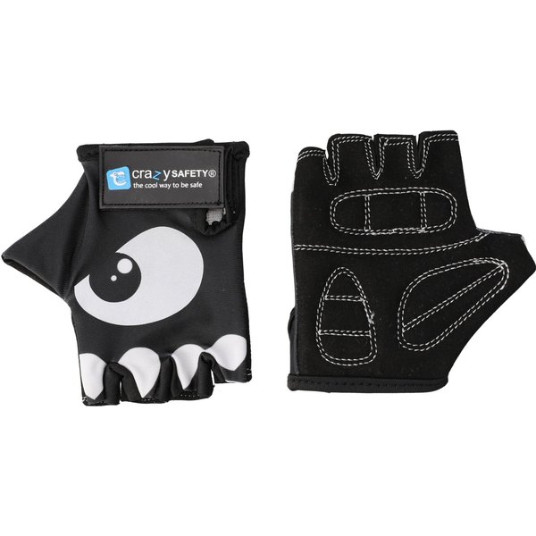 Crazy Safety, Fahrradhandschuhe, Junior, schwarz