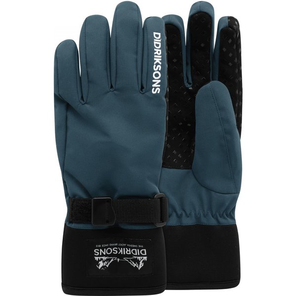 Didriksons Lovas 3, Skihandschuhe, Junior, blau