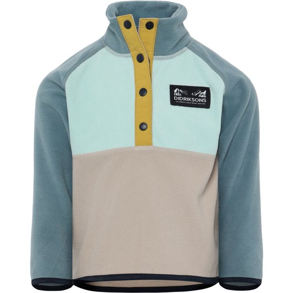 Didriksons Monte, Fleecepullover, Junior, hellblau