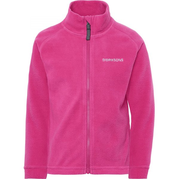 Didriksons Monte FZ 10, Fleecejacke, Kinder, pink