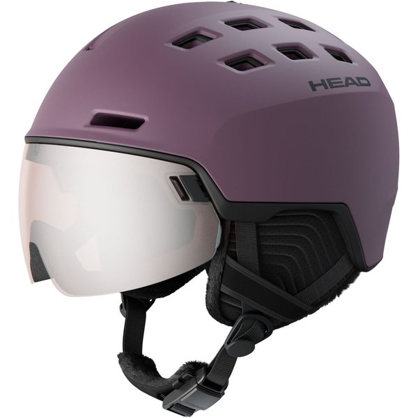 HEAD Rachel, Skihelm mit Visier, lila