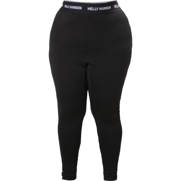 Helly Hansen Lifa Merino Midweight Pant Plus, Damen, schwarz