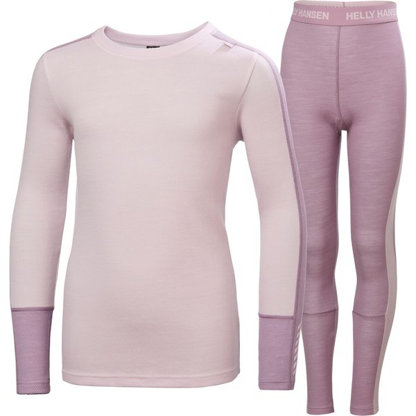 Helly Hansen Lifa Merino Midweight, Set, Junior, lila