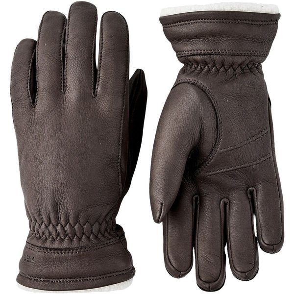 Hestra Buvika Deerskin, Handschuhe, Damen, dunkelbraun