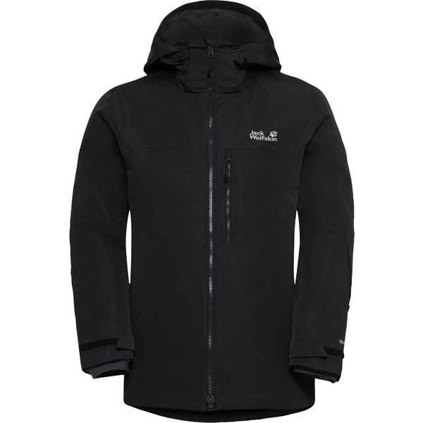 Jack Wolfskin Flowline 3in1, Skijacke, Herren, schwarz