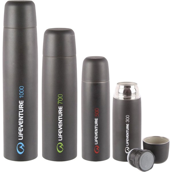 Lifeventure TiV Vakuumflasche 500, Unisex, dunkelgrau