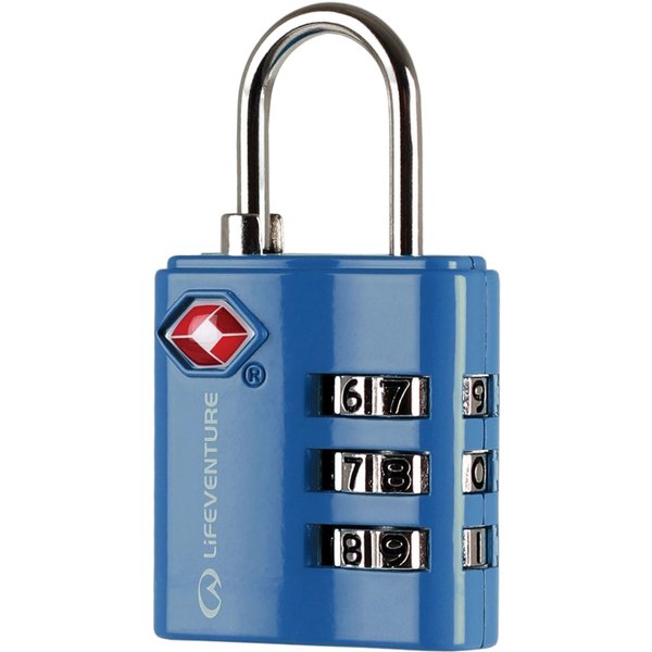 Lifeventure TSA Kombinationsschloss, Unisex, Blau